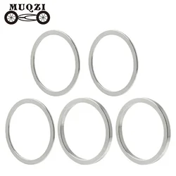 MUQZI 5pcs Bike Headset Adjust Washer Ring 0.3mm 1mm 2mm 3mm MTB Fork Adjustment Gasket Spacer