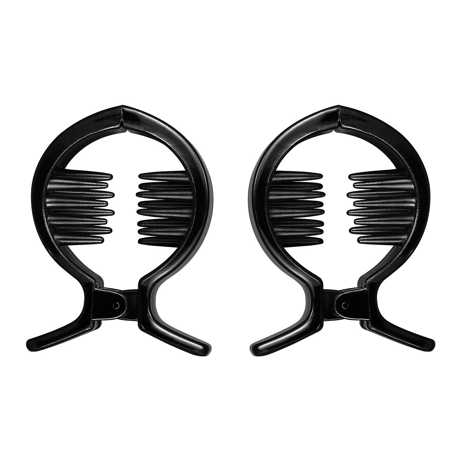 

Ponytail Clips Hair Bun Accessories Stylish Ponytail Holder Jaw Cuffs Toothed Hair Clip Claw Durable ABS Material Work Party