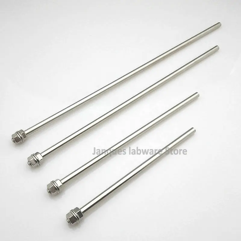 1pc 실험실 OD 50mm/60mm/80mm/100mm 스테인레스 스틸 터빈 유형 교반기 패들, 교반 블레이드 또는 1pc 분산 교반 혼합 막대