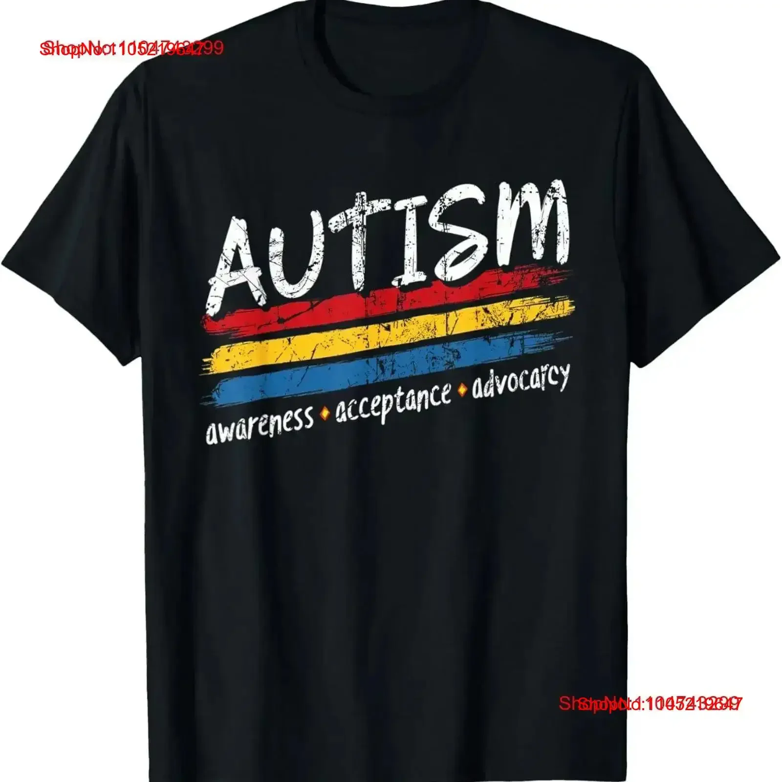 Autism Awareness apparel Support Acceptance Advocacy T Shirt vintage Washed streetwear Breathable Soft Top For Everyday Wear