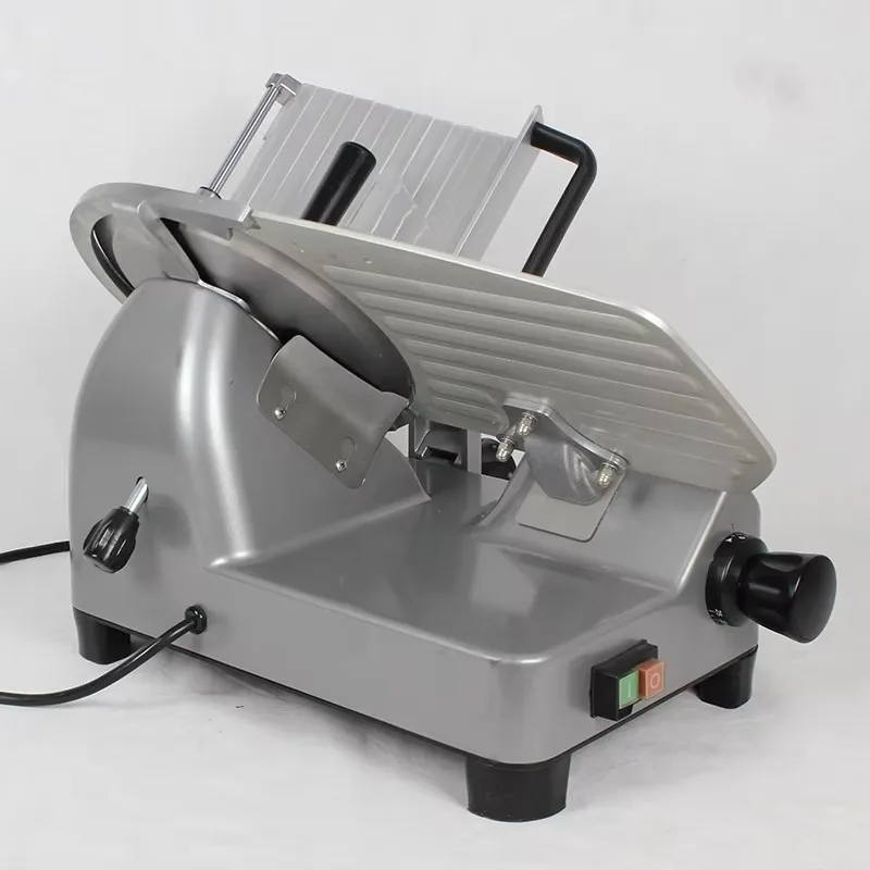 300 مللي متر شفرة فولاذية غير قابلة للصدأ حزام مدفوعة قوة المحرك 300 واط قطاعة اللحوم الكهربائية 300es-12 #2