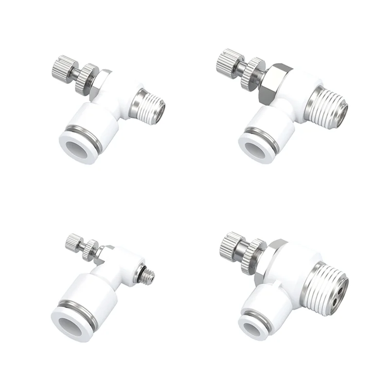 

SL6-M5 SL6-01 1/8" 1/4" 3/8" 1/2" SL6 8 10 12mm SL10-03 SL8-02 Cylinder throttle valve SL4-M5 Fast Connection Pneumatic