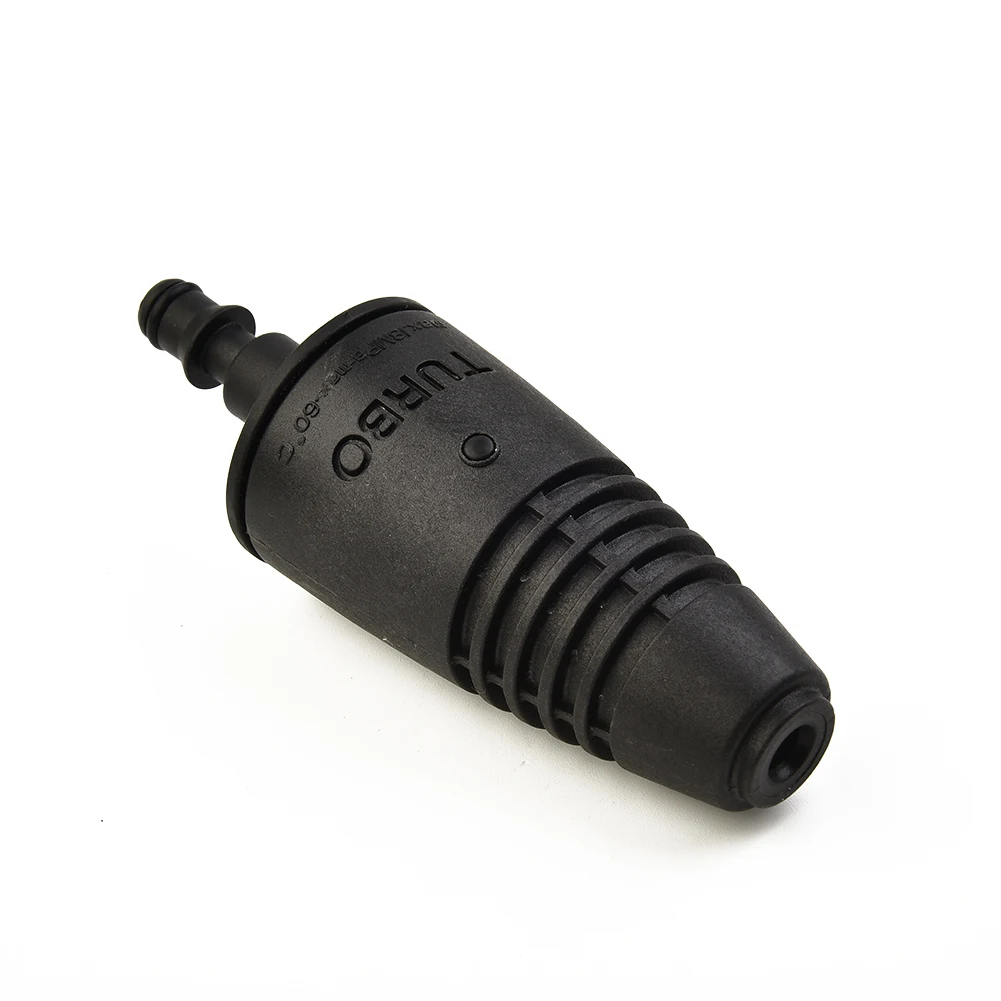 Brand New Nozzle Turbo Rotating Max 60℃ Printhead Turbo Nozzle Replacement Power Equipment 130bar 45X4X3.5cm PA66+gF Pressure