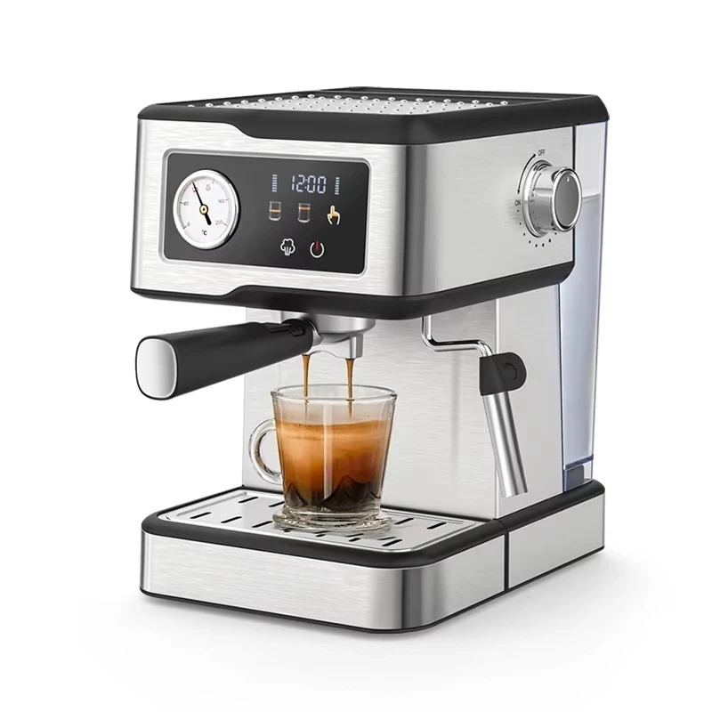 Espresso machine MK-901 Milk frother 950 W/1.5 L 20 bar pressure pump, smart touch screen, stainless steel body, strong steam