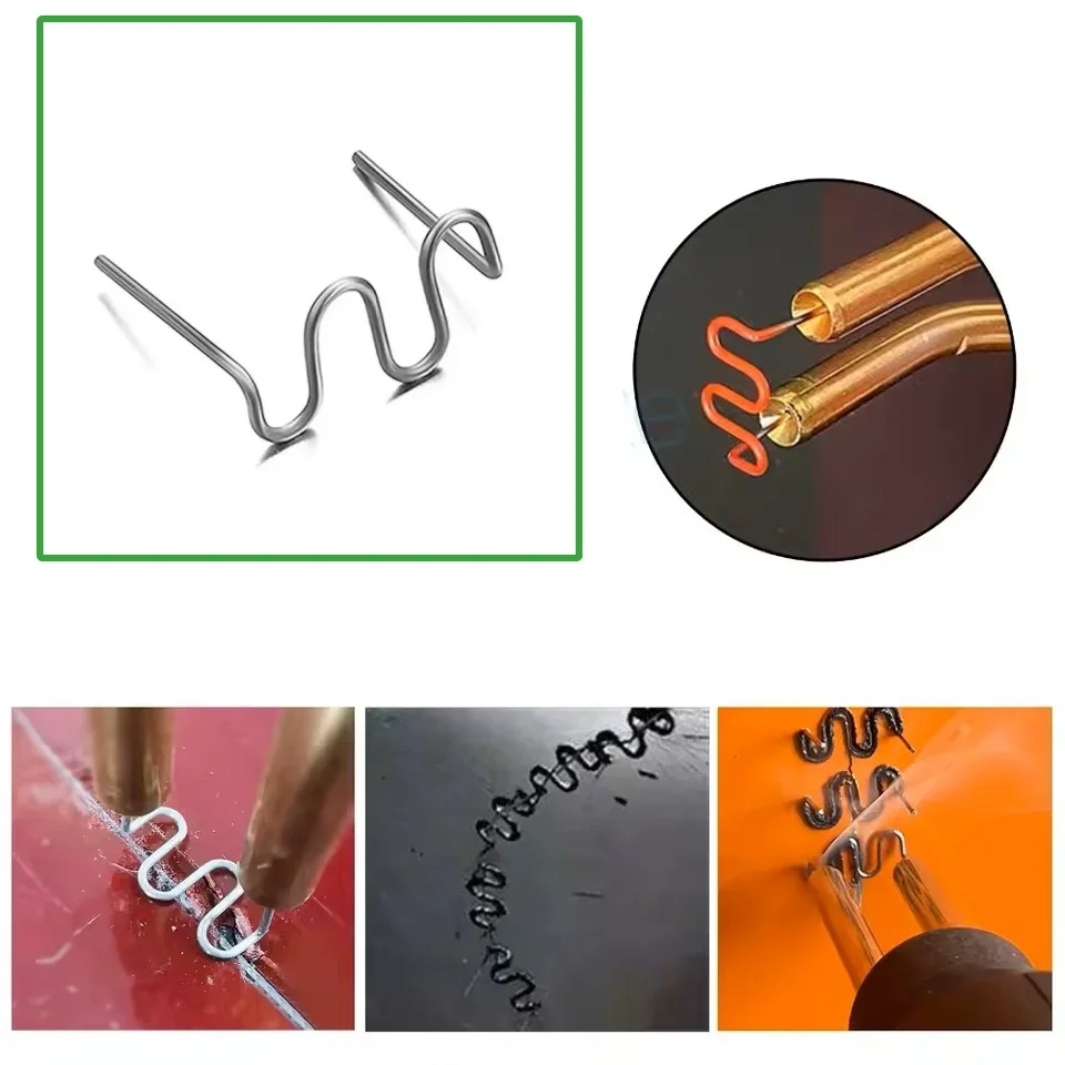 100/300pcs Plastic Welder Stainless Steel Hot Rivet Machine Special for Rivets Bumper Welding Equipment Tools
