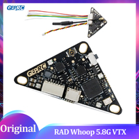 GEPRC RAD Whoop 5.8G VTX 32CH PitMode 25mW 100mW 200mW 400mW Adjustable 25.5X25.5mm for FPV Freestyle Cinewhoop Ducted Drone