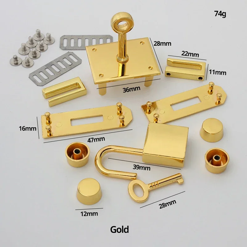 1Set Mode Metall Tasche Schlösser Verschluss Tasche Lcok Set Für Handtaschen Geldbörse Tote Verschlüsse Snap Verschlüsse DIY Hardware Fall tasche Zubehör