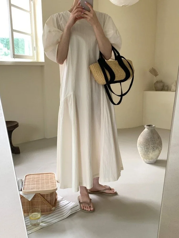 Summer Women Dress Shirt Dress Long Evening Female Vintage Maxi Party Oversize Beach Woman Dresses Casual Elegant Prom White