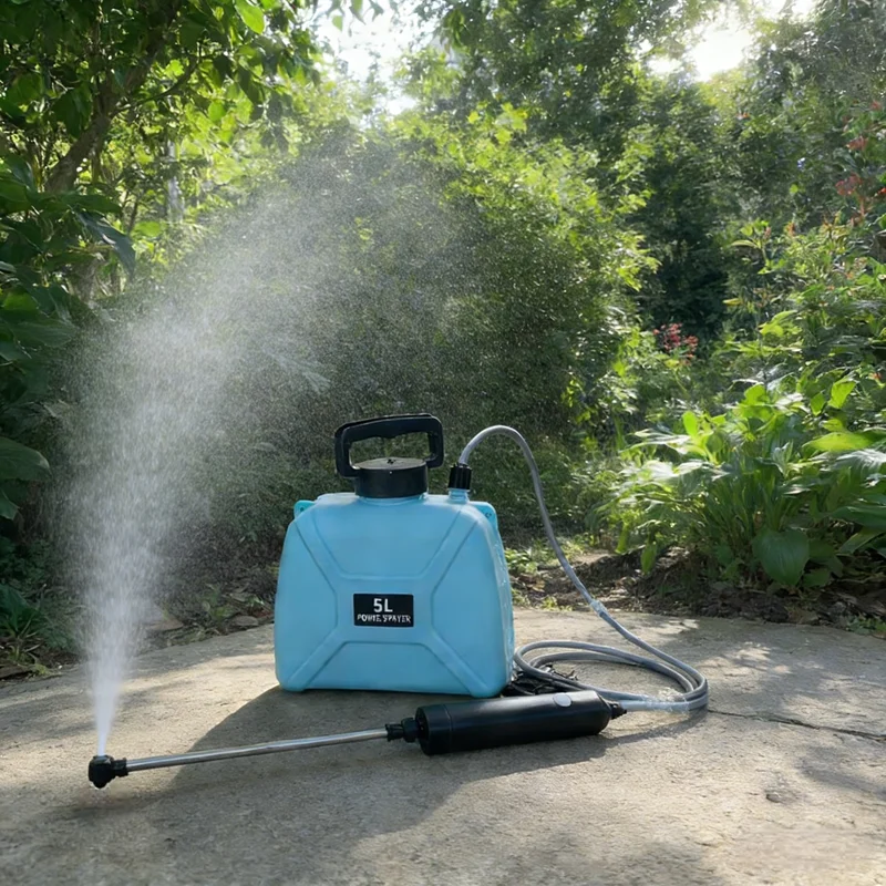 

Rechargeable 5L Automatic Electric Garden Sprayer portable Handheld Atomizing Shoulder Sprinkler Garden Watering Can Tool