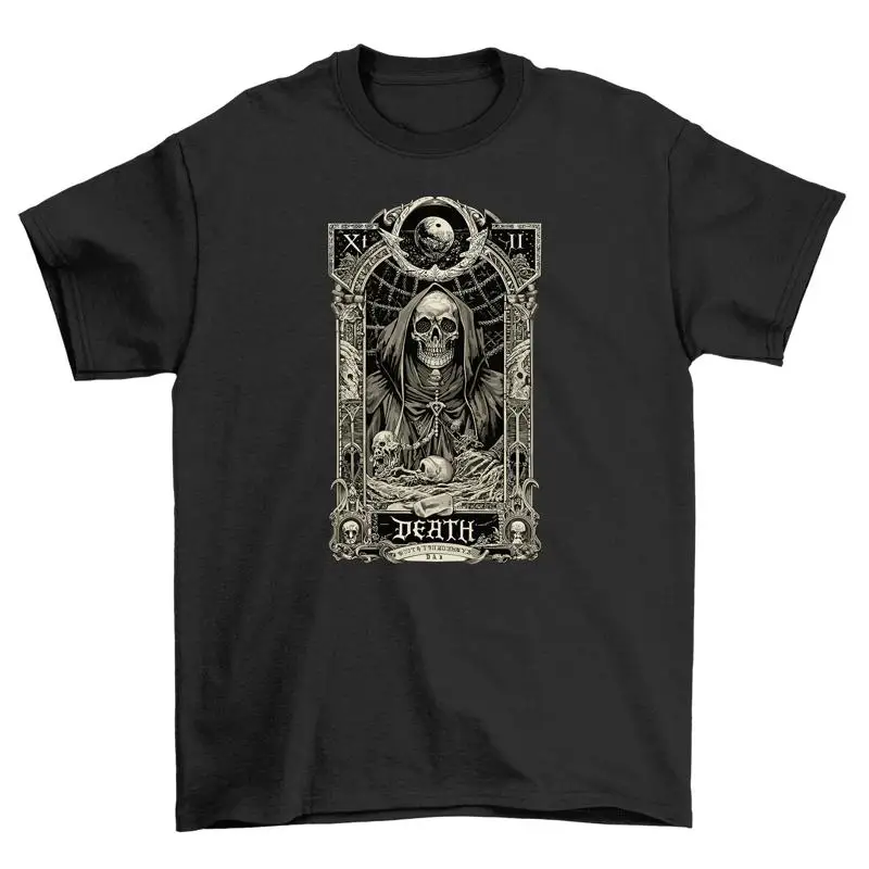 Gothic_73 Tarot Card T shirt Channeling Mystical Vibes Design