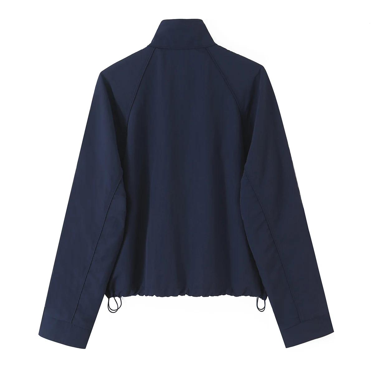 KONDALA Damen Trendiges High-Street Kontrast-Hosen-Set mit Reißverschlussjacke und Hose mit elastischem Bund, Frühherbst 2026, lässiges sportliches Damen-Set – Detail 6