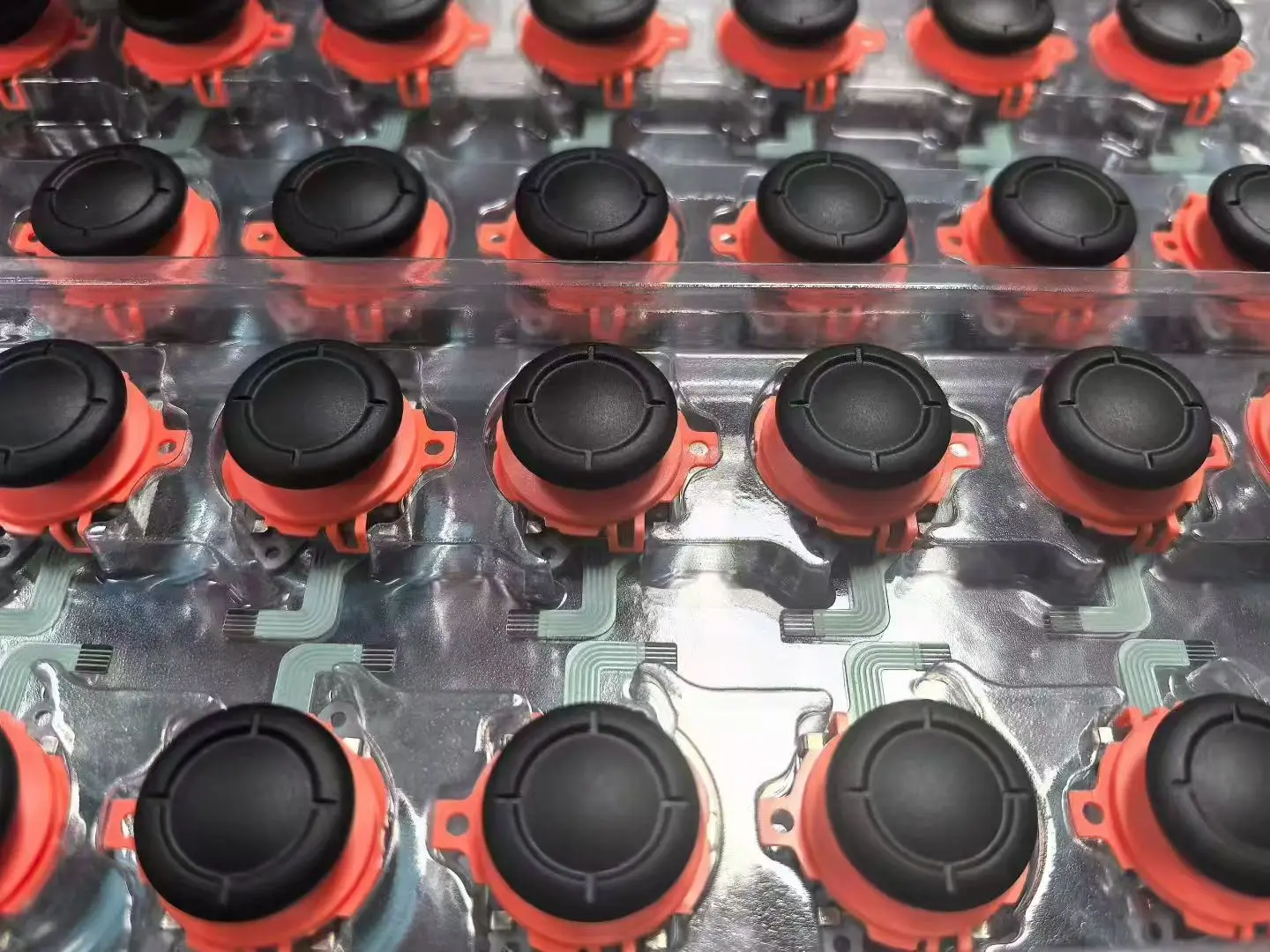 Replacement Blue Orange Thumbstick For Switch 2 Joycons for NS2 3D Analog Joystick Original Left And Right Button