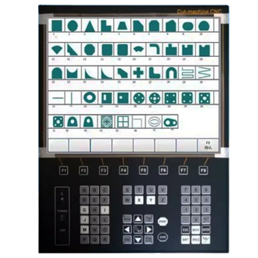 Cutting expert Fang Ling F2500A/B/T CNC flame plasma gantry cutting machine controller operating system