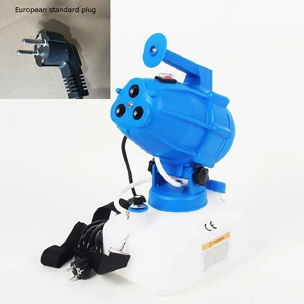 Sprayer Fine Mist Blower Pesticide Nebulizer 5L for Insecticide EU Plug Portable UltraLow Volume Fogger Atomizer