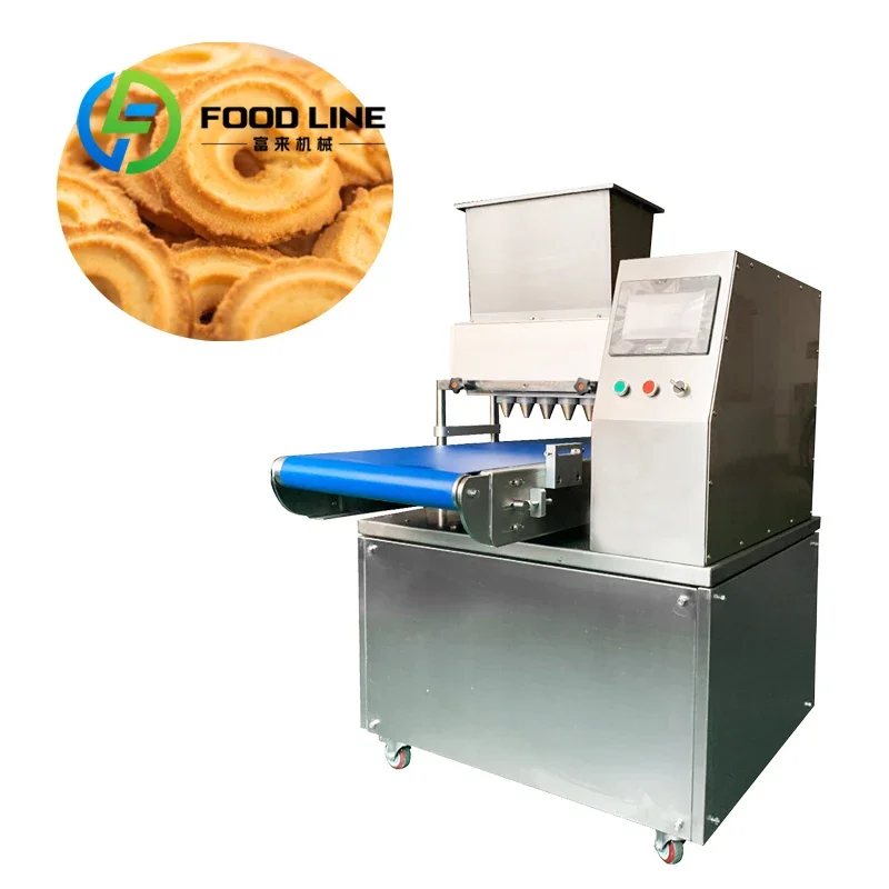 Automatic Cookie Biscuit Making Machine High Quality for Snack Food Commercial Bakery Production Line Equipment Customize