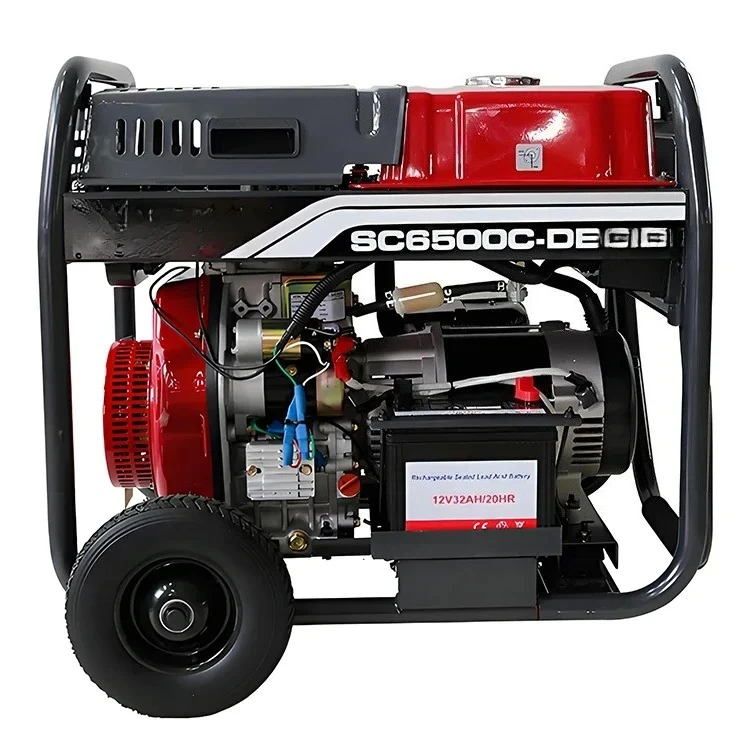 

High Quality Output Three Phase Alternator Power Max Generator Silent Home Diesel
