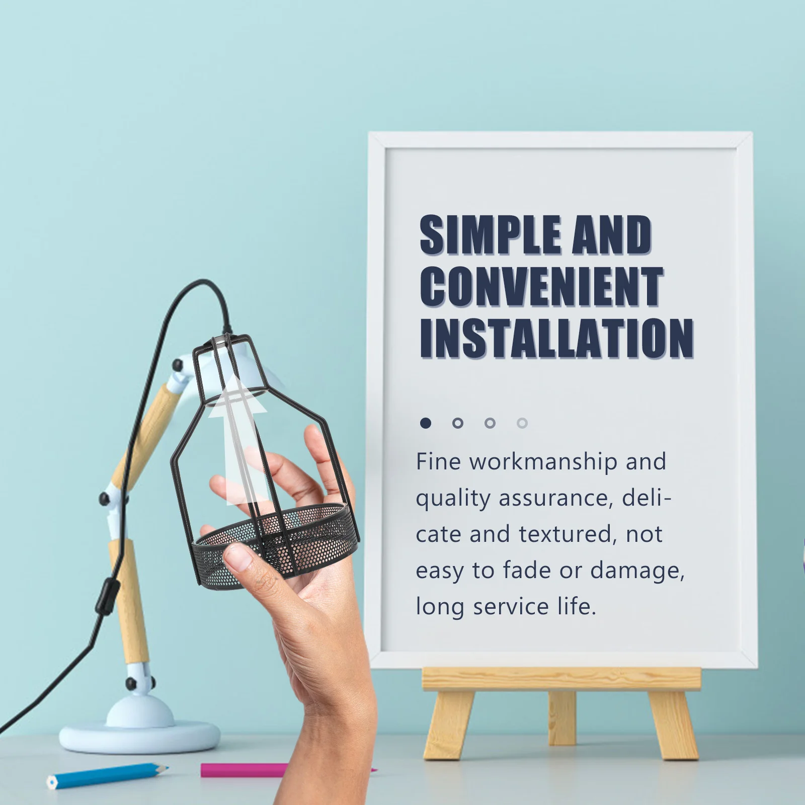 

Iron Corridor Light Lamp Shade For Entrance Aisle Ceiling Fixture Minimalist Iron Ceiling Lamp Guard Cage Lighting