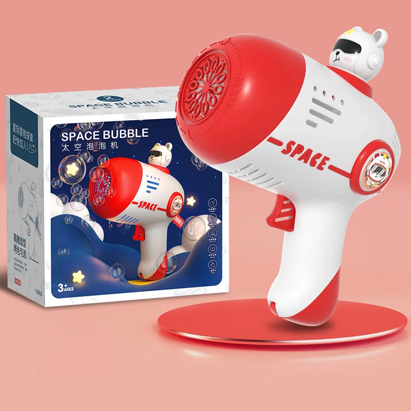 12 หลุมอัตโนมัติ Bubble Gun สําหรับ Childern Bubble Machine Light Party เกมกลางแจ้ง Electraic เครื่องเป่าลมสบู่เด็กของขวัญสนุก