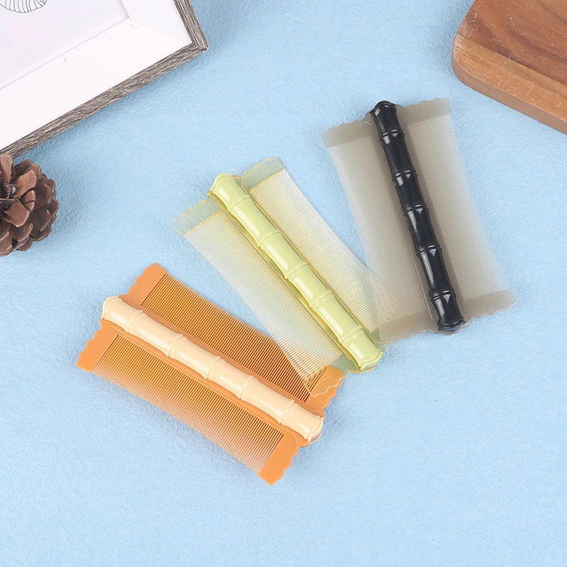 （Summer4）Comb Super Narrow Tooth Combs No Static Lice Beard Remove Scraping Comb Hair Styling Tool