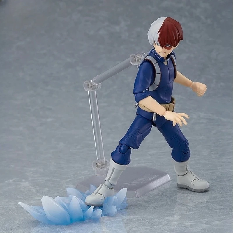 Max Original Figma Series My Hero Academia：Shoto Todoroki Anime Action Figure Assembly Model Toys Collectible Model Ornaments