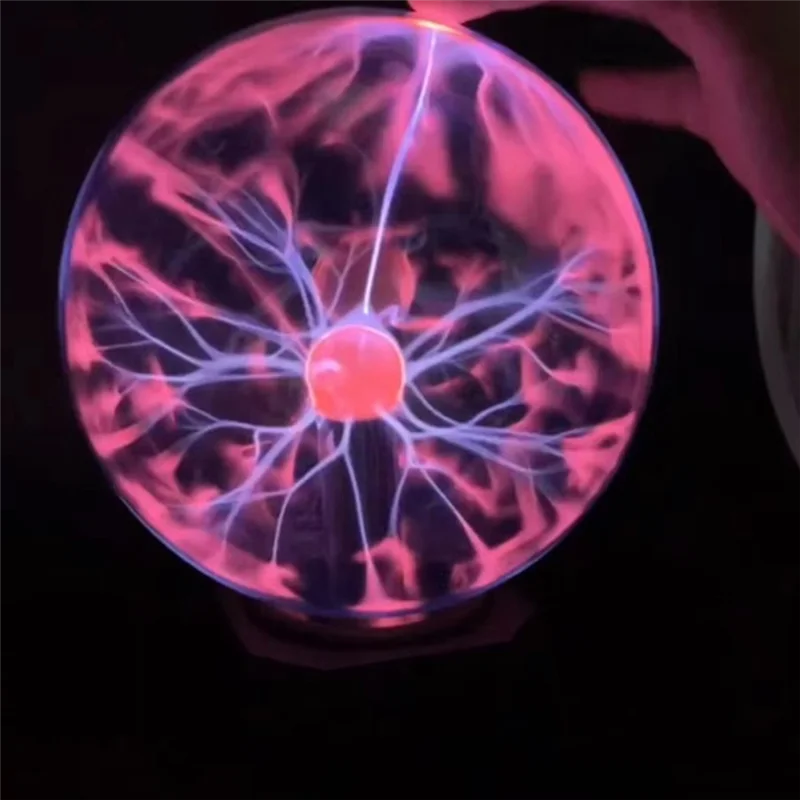 abzv-ガラスボールナイトライト-8-インチマジックプラズマタッチセンサーランプ屋内デスクトップ装飾子供のホリデーギフト