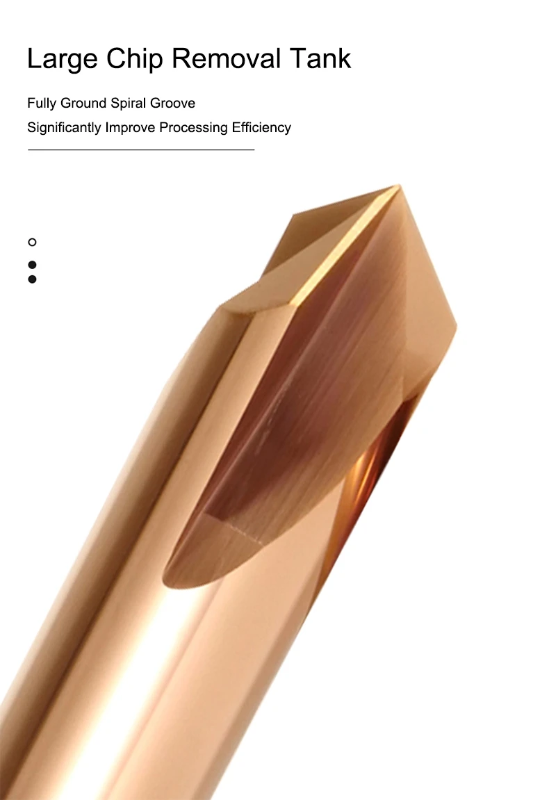 Shazam hrc55 60 ° 90 ° 120 ° 3-Blatt-Fasenfräser mit gerader Nut Fräser aus Wolfram stahl karbid für die CNC-Bearbeitung von Schaft fräsern – Detail 4