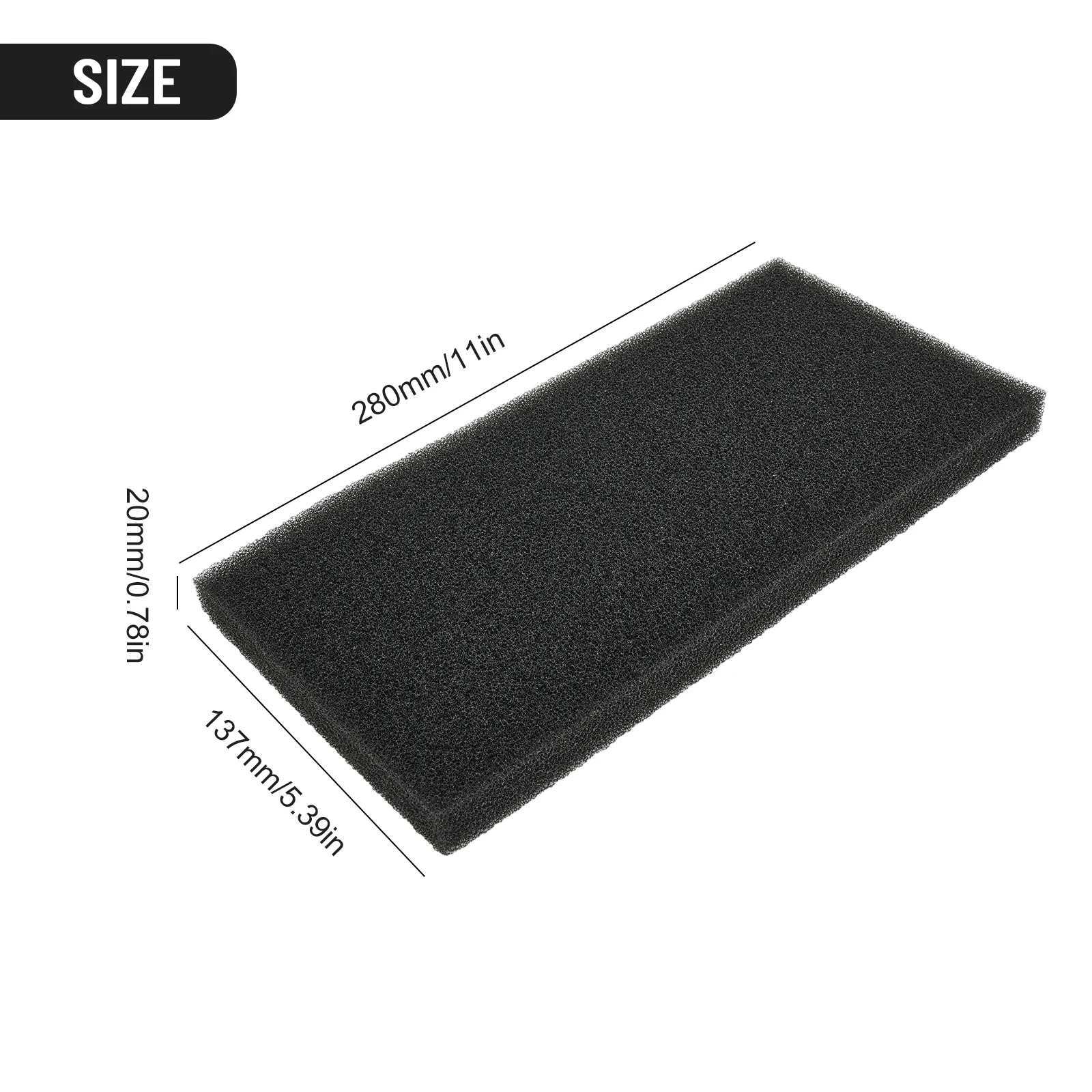 Vacuum Cleaner Foam Filter Sponge Filter 429410 ANH-628504 For Gorenje For Panasonic For Gorenje SP13 429410 ANH-628504