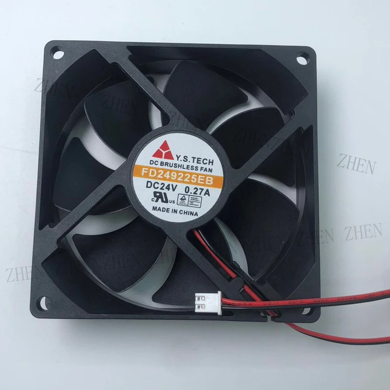 s-新品-ystech-fd249225eb-dc24v-027a-2-線式コンバーターファン-qw