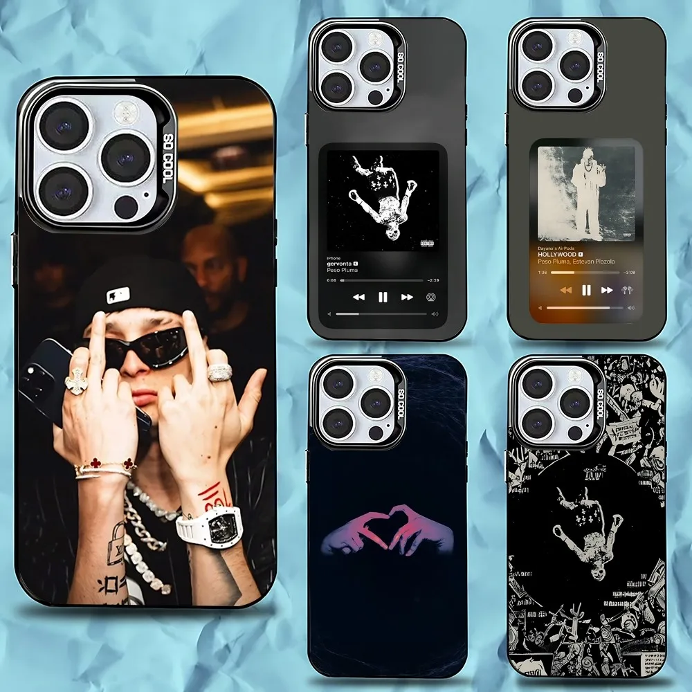 

Gervonta P-Peso Pluma Phone Case For iPhone 16,15,14,13,12,11,Pro,Max,Plus,Mini,XS,SE Anti Fall Black Matte Hard Bumper