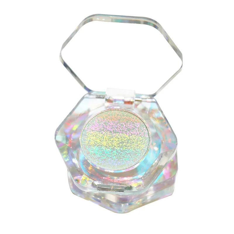 SheenEffect Rainbow Highlight Eyeshadow chameleon pigment Highlighter Transferproof Makeup Cosmetics