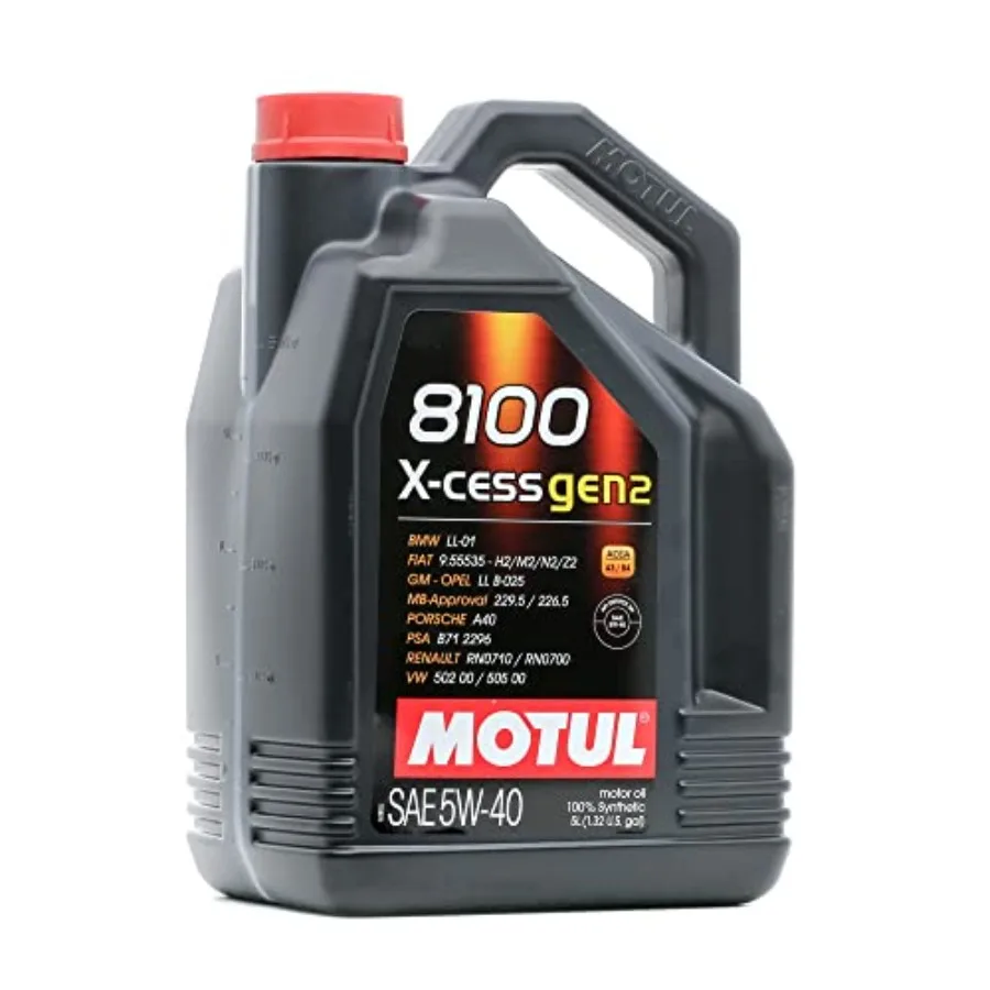 

HighPerformance 5W40 Full Synthetic Motor Engine Oil for HighPerformance Vehicles Ideal for Extreme Temperature Conditions and