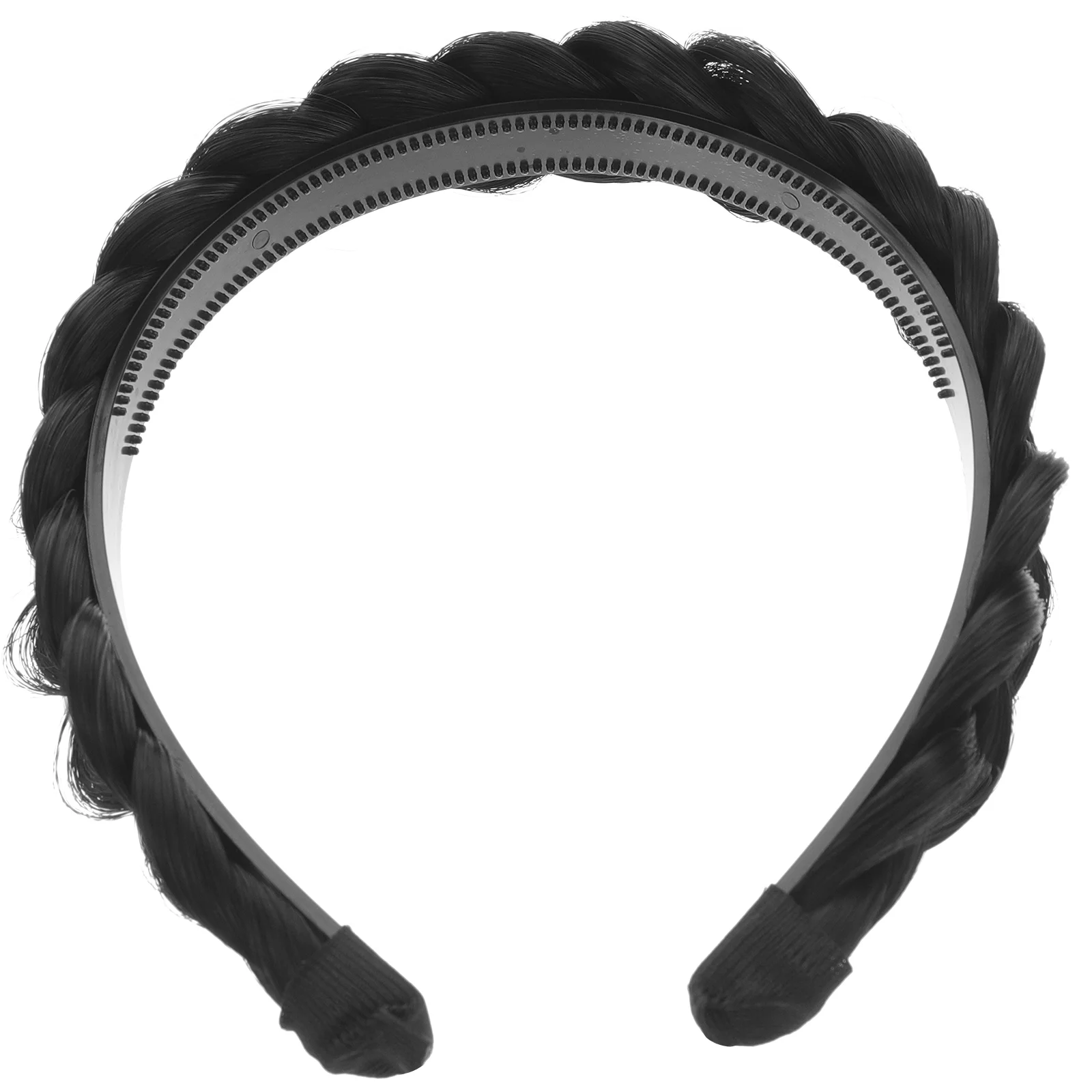 

Face Washing Headband Braid Hair Pins Plaited Design Clamps for Braids Black Chemical Fiber Wigs