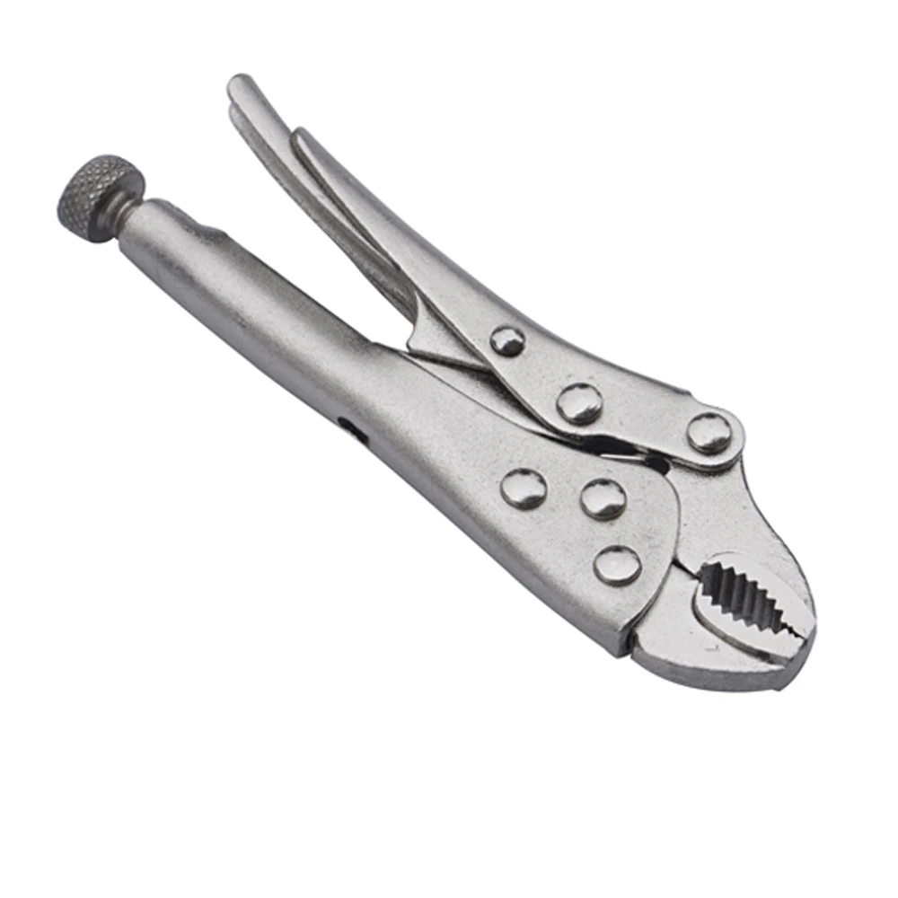 4 in. Curved Jaw Locking Pliers Mini Locking Pliers 4 Inch Locking Pliers For DIY Hand Repair Tools