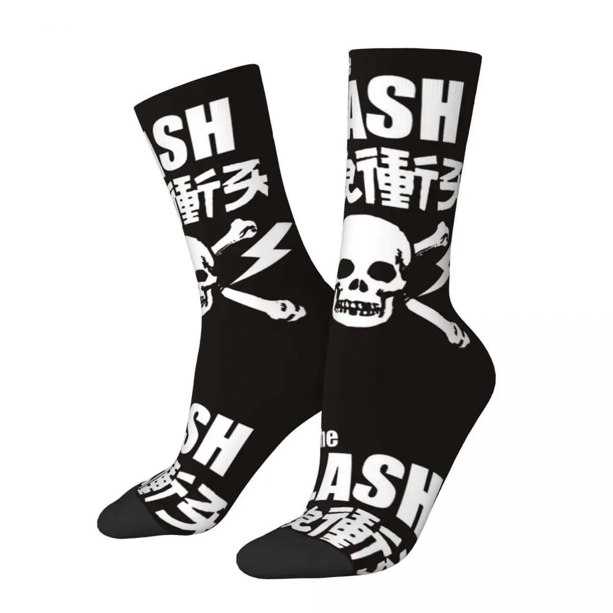 

Fashion and Leisure The Clash Unisex Winter Socks Warm Happy Socks Street Style Crazy Sock