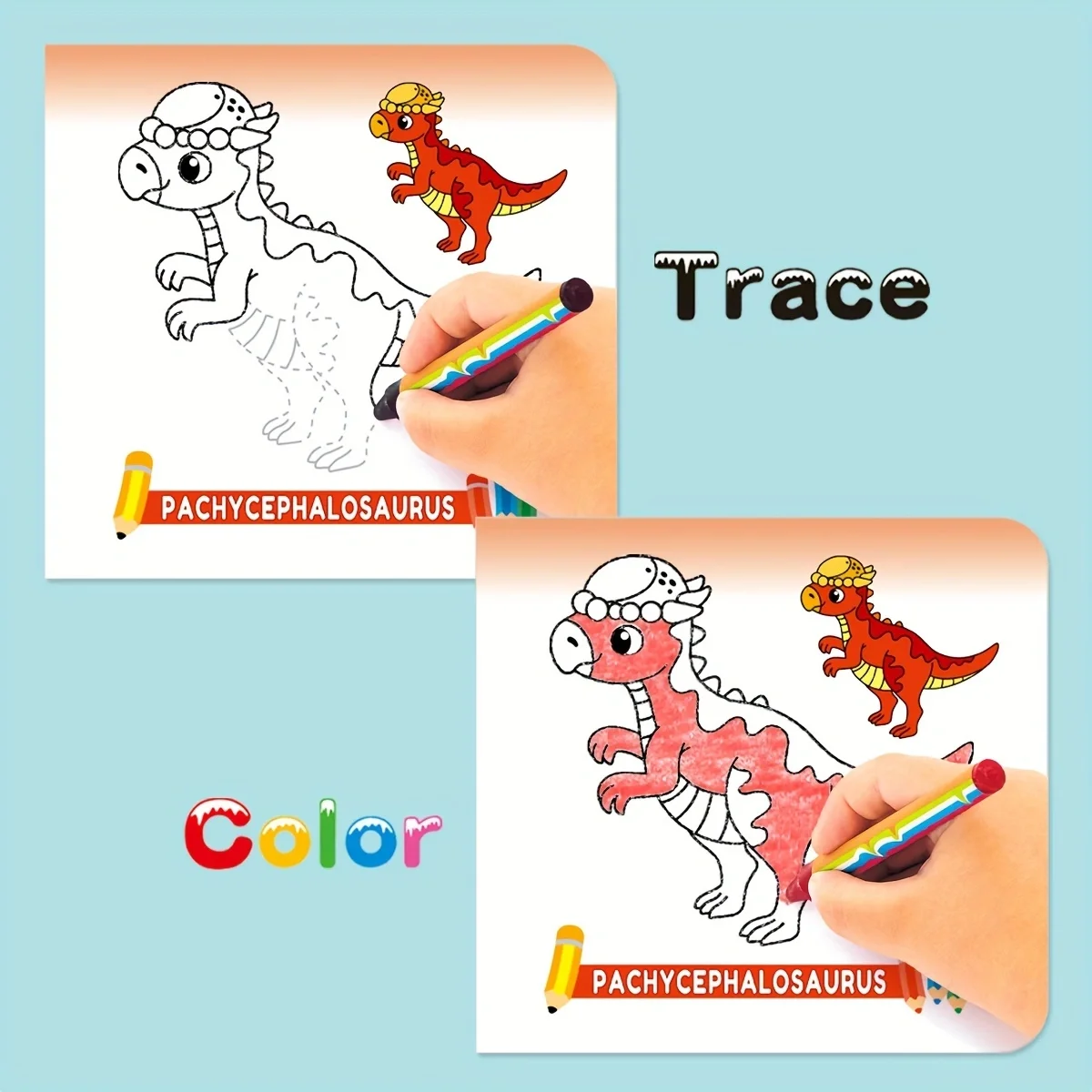 

Этот набор из 10 детских книг с изображением почерка животных для отслеживания фигурок дозволяет вам сделай сам, цвета пикта животных.