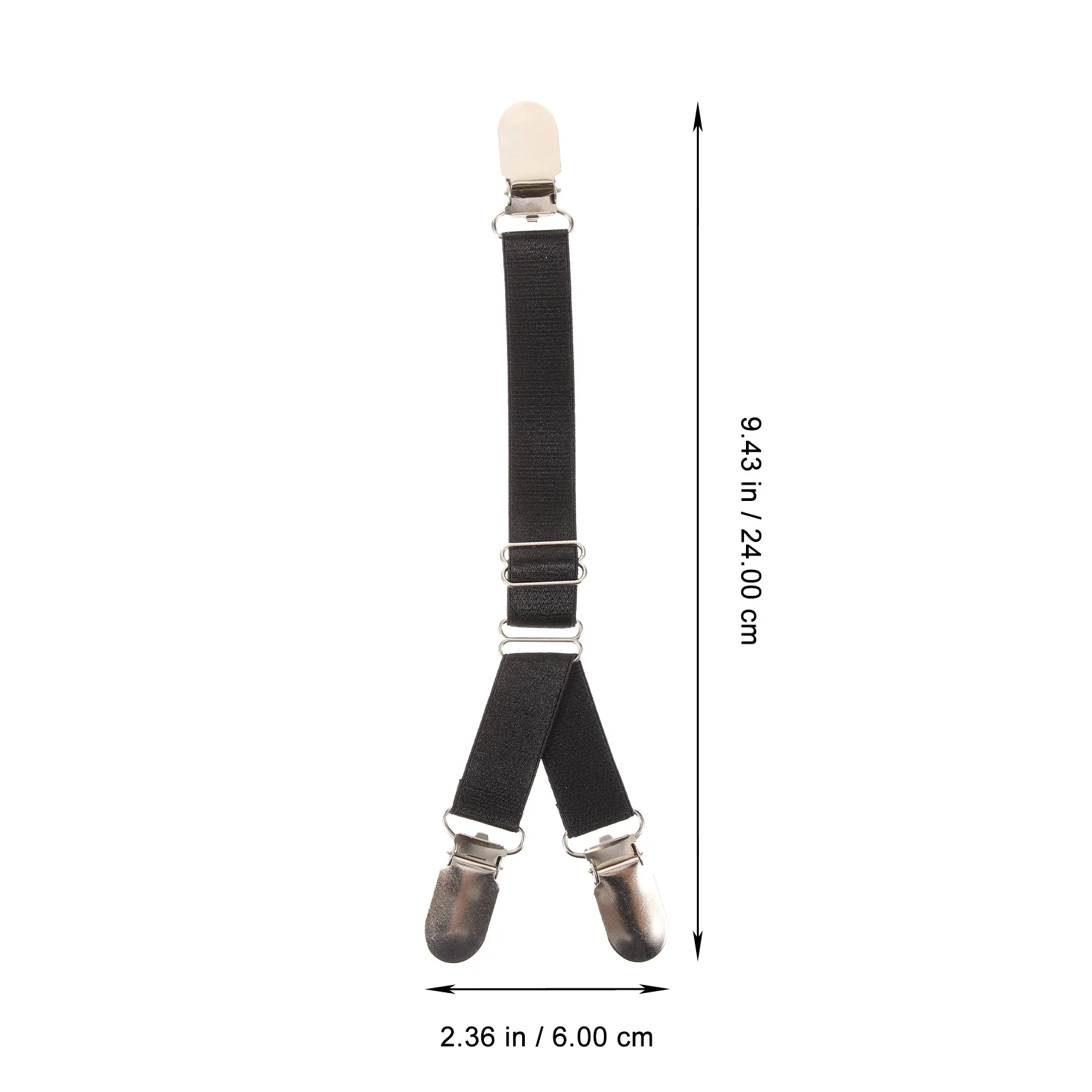 2 pçs meia braçadeira estilo bico de pato camisa ajustável ficar antiderrapante liga cinta das mulheres dos homens unisex fixo keeper camisa keeper