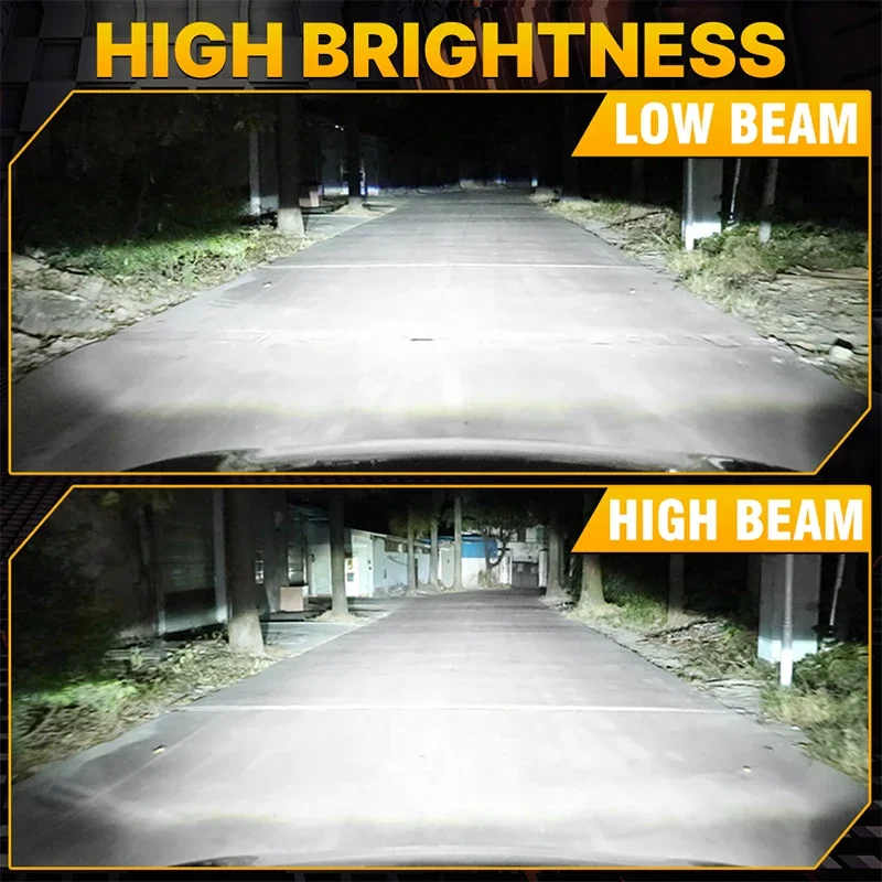 DZTR K5C 140W H7 Canbus Led Bulbs 4300K 6000K LED H4 H11 HB3 9005 HB4 9006 Q5 Led Double Copper Tube Fog Light 12V 2PCS
