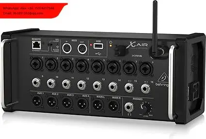 

XAIR XR16 16-Input Digital Mixer For IPad/Android Tablets 8Pro Midas Preamps,Integrated Wifi Module/USB Stereo Recorder BEHERING