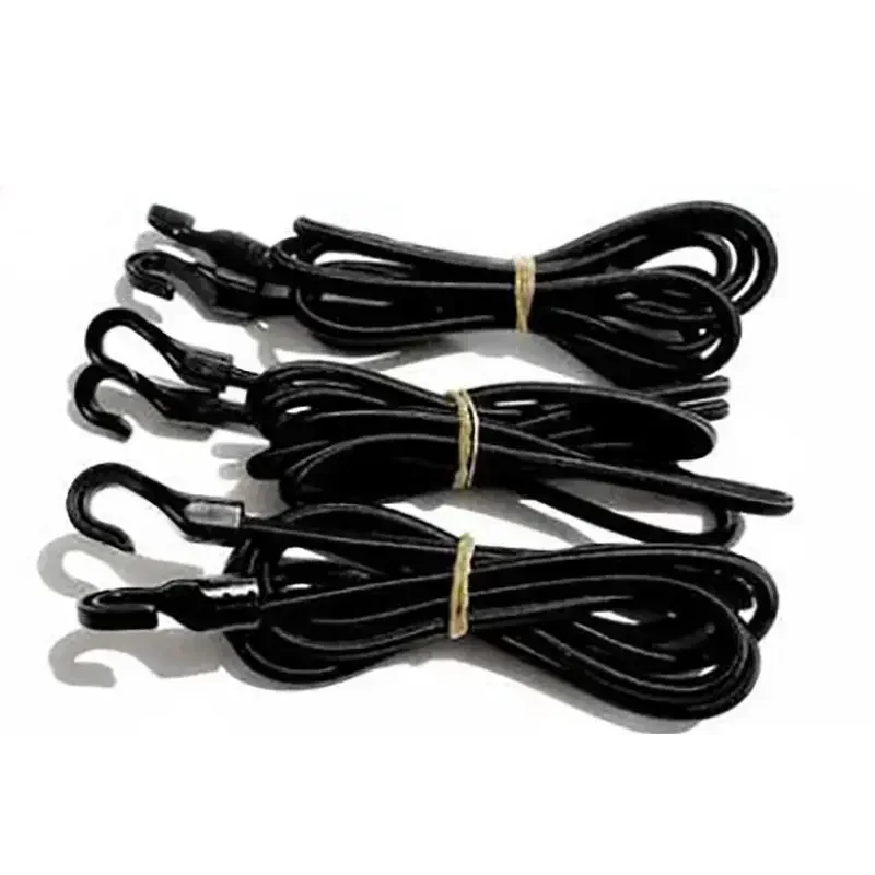 Heavy Duty Elastic Bungee Shock Cord Strap with Plastic Ratchet Buckles Stretch Car Luggage Tent Kayak Boat Canoe Bikes Rope Tie