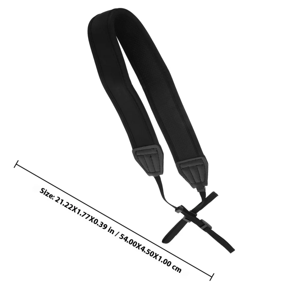 2 قطعة حزام حبال الكاميرا النيوبرين قابل للتعديل طول نونسليب الأمن للاستخدام على المدى الطويل حزام كاميرا مناسب عالميًا #5