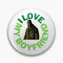 I Love The Riddler Soft Button Pin Clothes Creative Badge Decor Collar Cartoon Brooch Metal Gift Lapel Pin Fashion Lover Cute