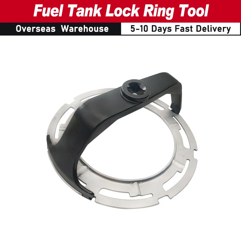 Universal Fuel Tank Lock Ring Tool Fuel Sender Tank Lid Remover Fuel Tank Lock Ring Tool Steel Material Repairing Fuel Pump