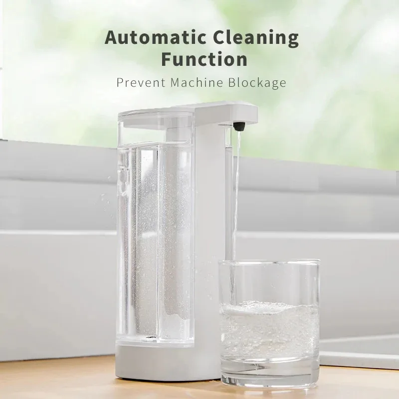 

Automatic Sensor Hand Sanitizer Machine Dish Soap Machine Body Wash Shampoo Smart Distance Sensing KitchenToilet Home Dispenser