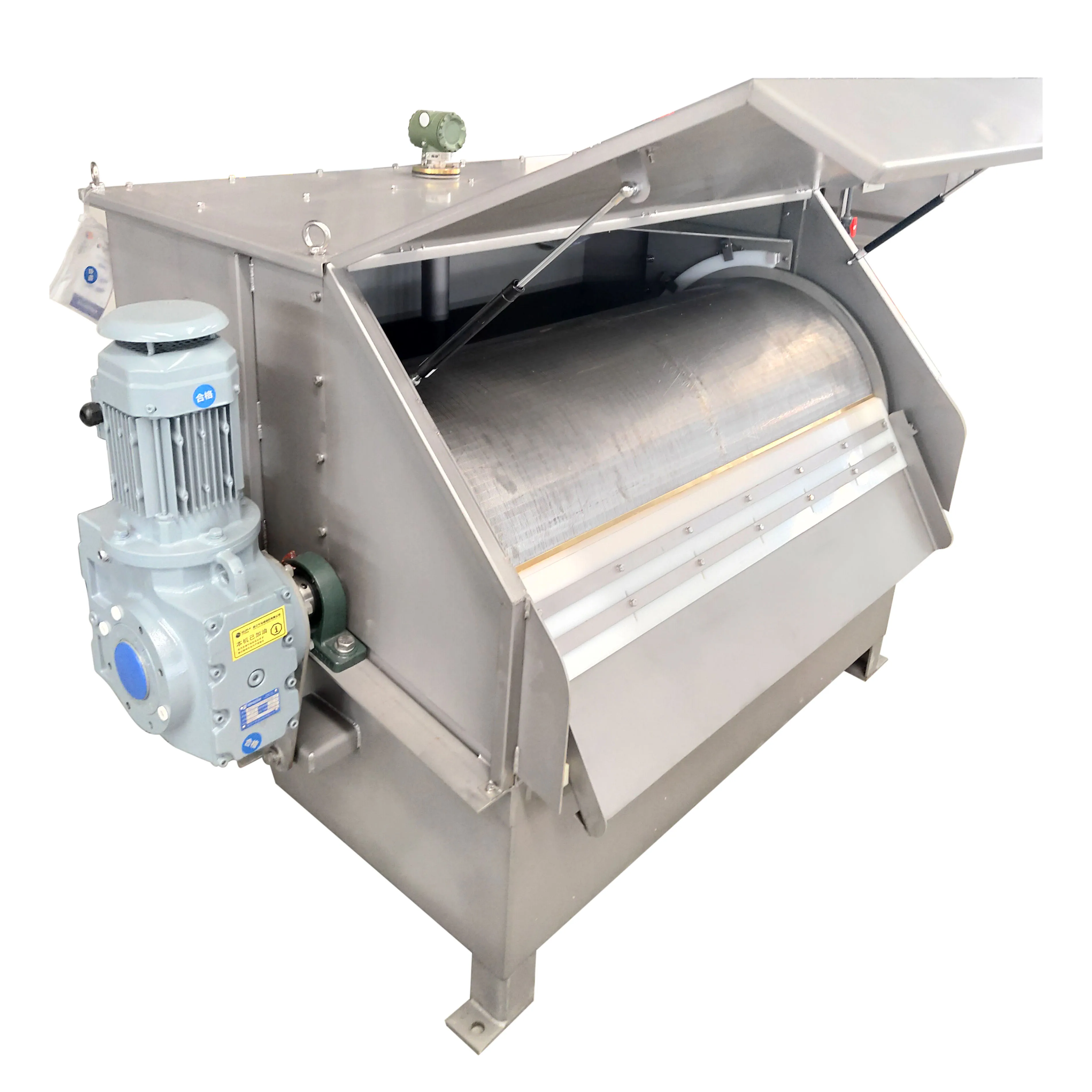 Top Sell Gluten Washer Rotary Drum Filter Sewage Solid Suspended Matter Rotary Drum Filter