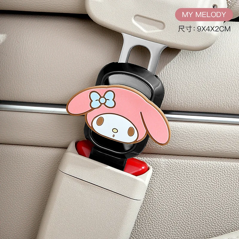 Sanrio Hello Kitty Seat Belt Cassette Seat Belt Insert Seat Belt Extender Extender Portable Pregnant Woman Universal Viscose New