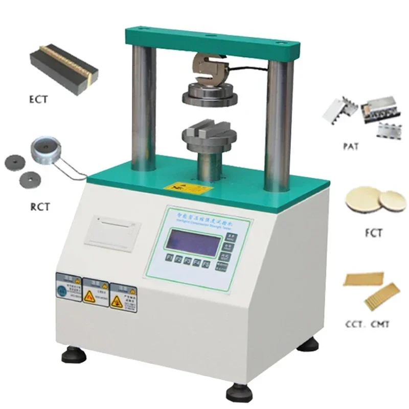 Vendite calde Vendite calde Tester di resistenza alla compressione dei bordi in cartone Scatola ondulata Tester di resistenza adesiva Compressione ad anello di pressione piatto