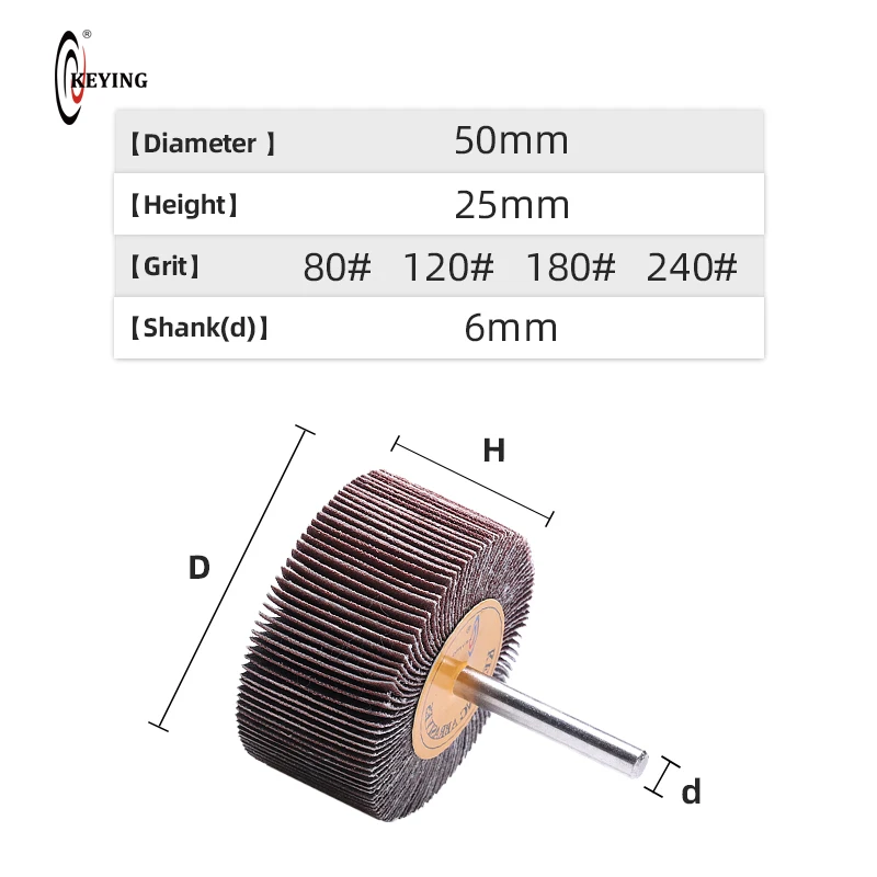 Imagem -02 - Peça de Roda de Lixa Abrasiva de 50 mm Roda de Cerâmica ao Conjunto de Discos para Polimento Rotativo Pano de Esmeril para Acessórios Dremel 1