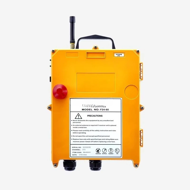 Crane Radio Remote Control for Tower Crane Electric Hoist Crane F24-60 Joystick