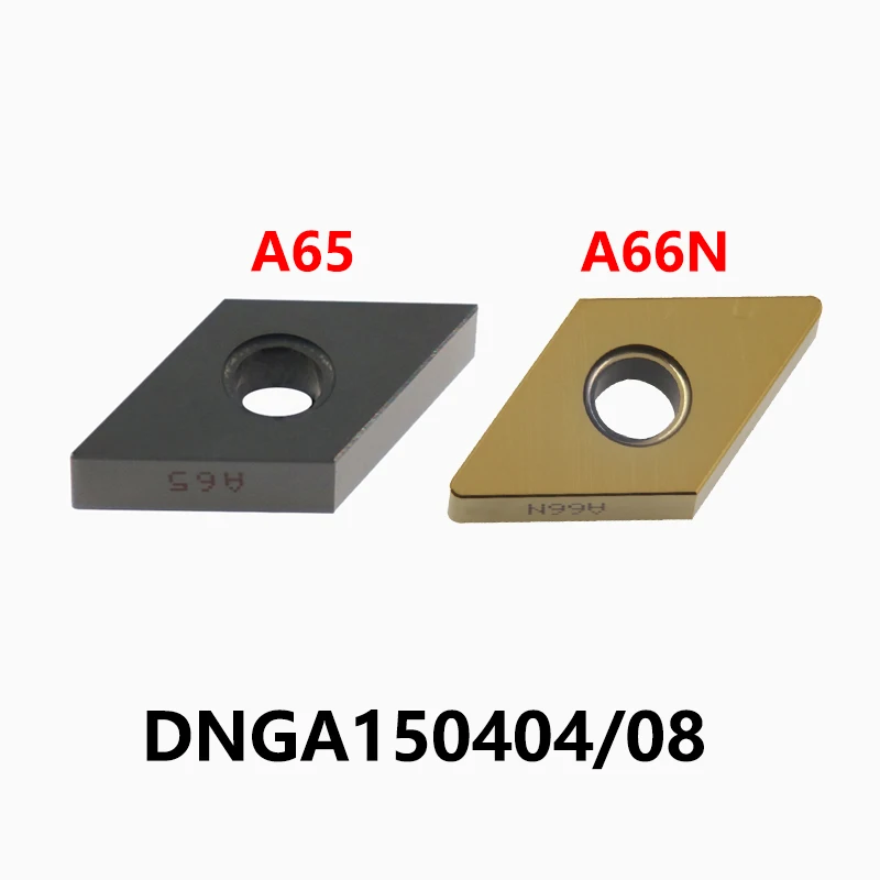 

100% Original DNGA150408 A66N DNGA150404 A65 High Hardness Quenching CNC Carbide Inserts DNGA 150408 150404 10pcs/box