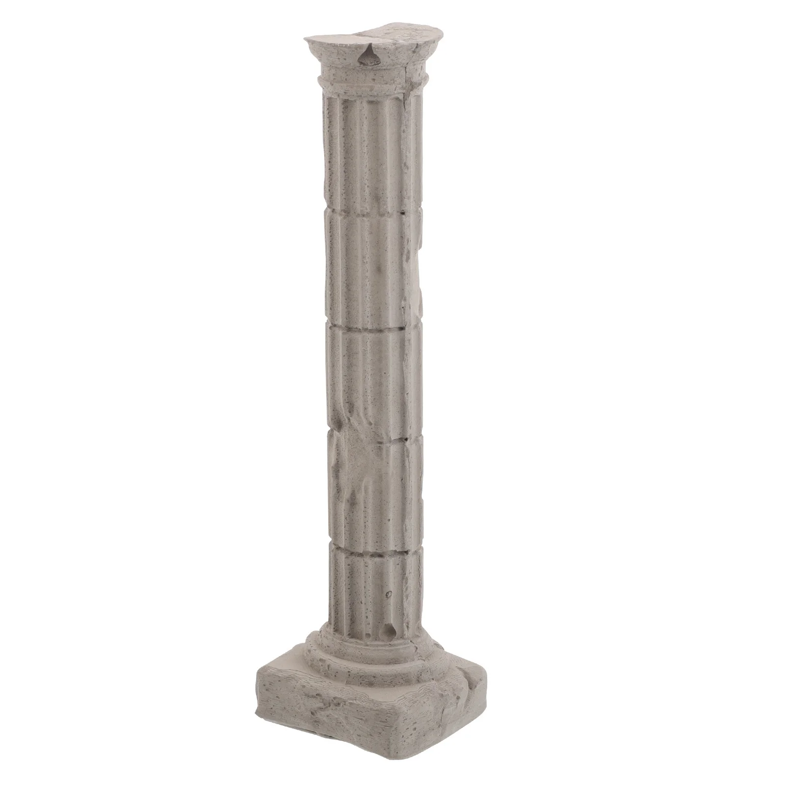 

Cement Roman Column Aquarium Decoration Ancient Roman Pillar Fish Tank Landscape Ornament Fish Tank Decorations